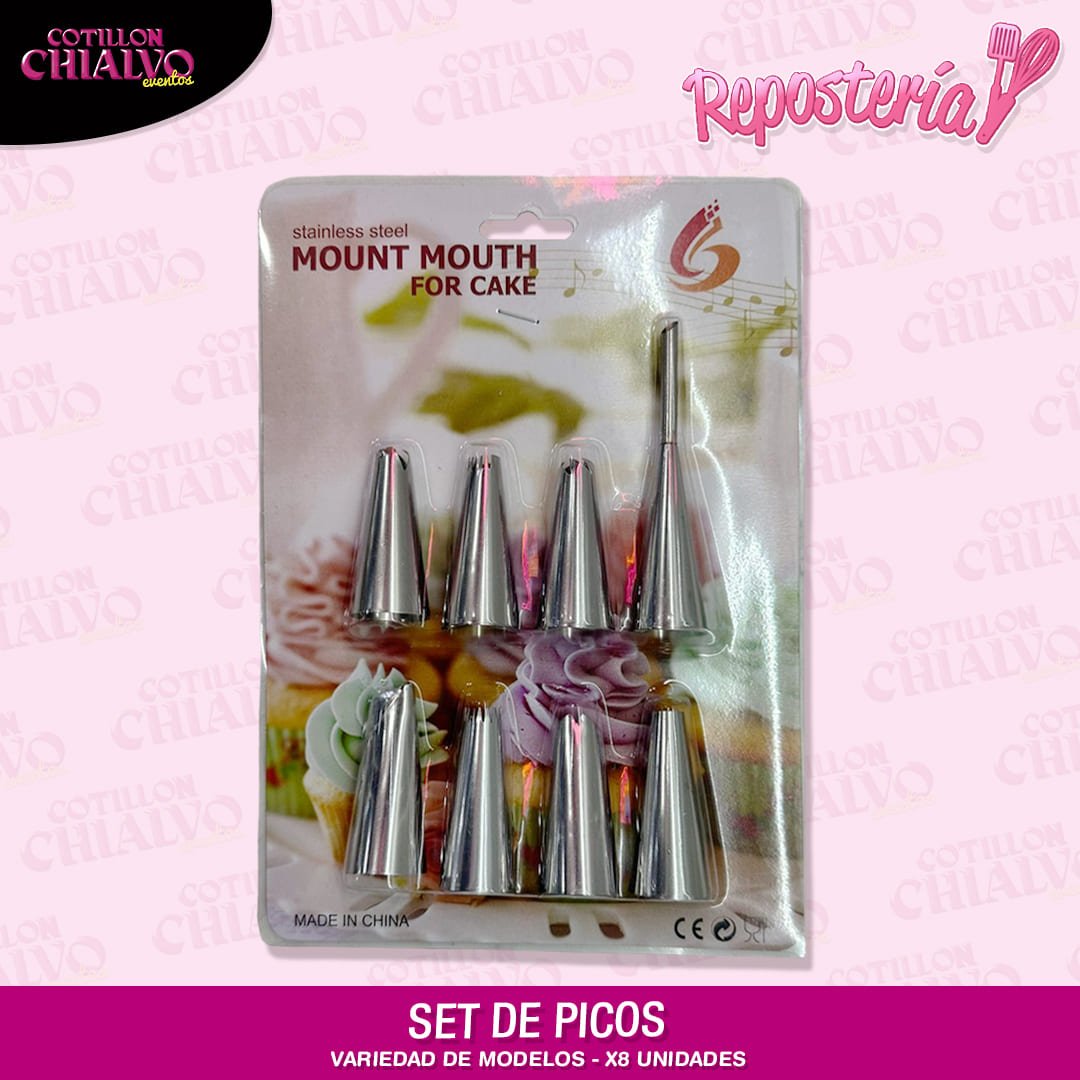 Set Cucharas y Tazas Medidoras Plastico x 8 u. Rose Gold